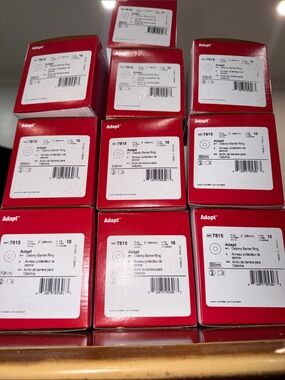 Hollister Adapt Ostomy Barrier Rings - Red Box (10 Count Boxes)